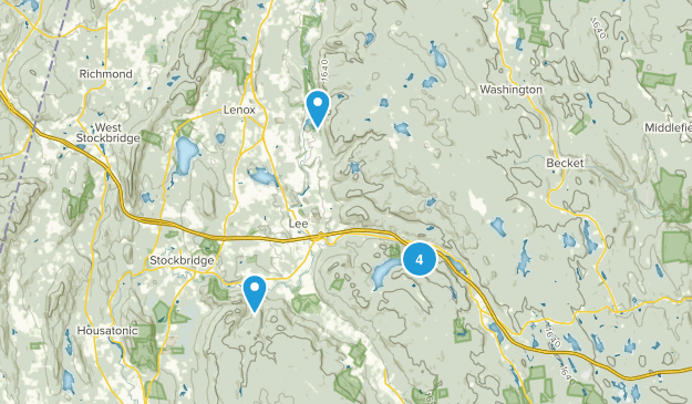 Lee, Massachusetts Map