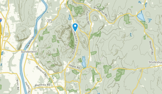 Leverett, Massachusetts Map