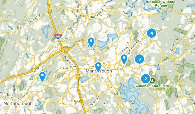 Marlborough, Massachusetts Map