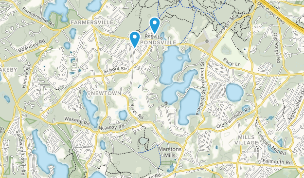 Marstons Mills, Massachusetts Map