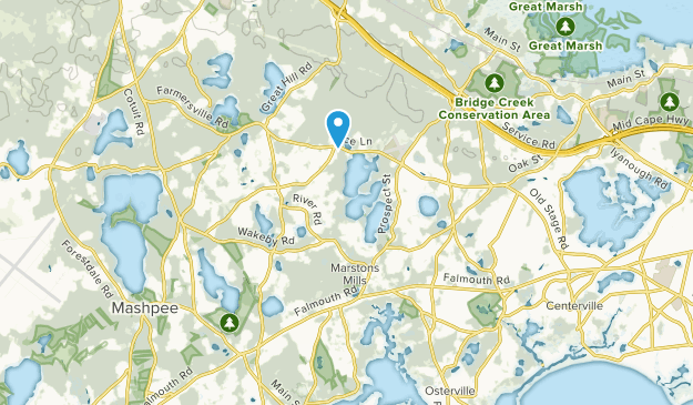 Marstons Mills, Massachusetts Map