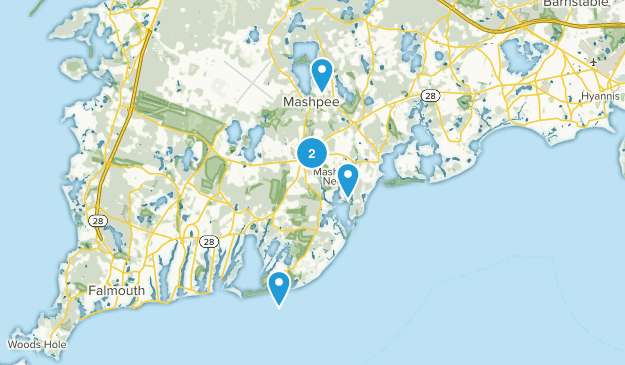 Mashpee, Massachusetts Map