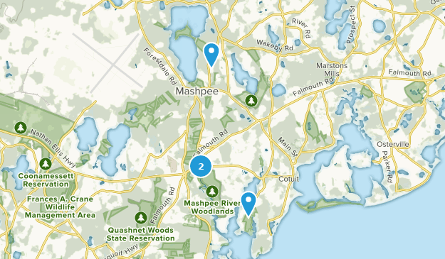 Mashpee, Massachusetts Map
