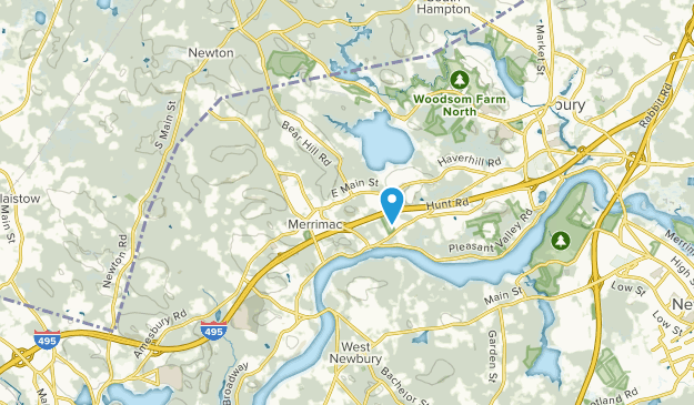 Merrimac, Massachusetts Map