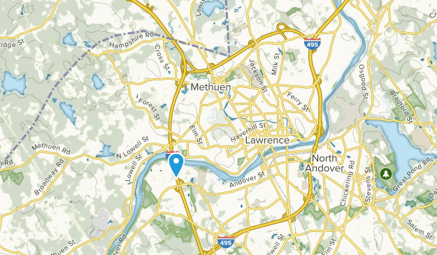 Methuen, Massachusetts Map