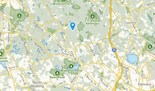 Middleton, Massachusetts Map