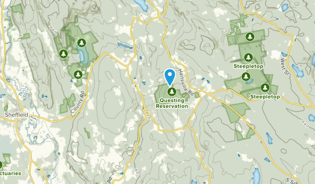 Mill River, Massachusetts Map