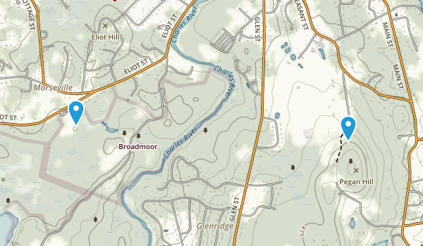 Natick, Massachusetts Map