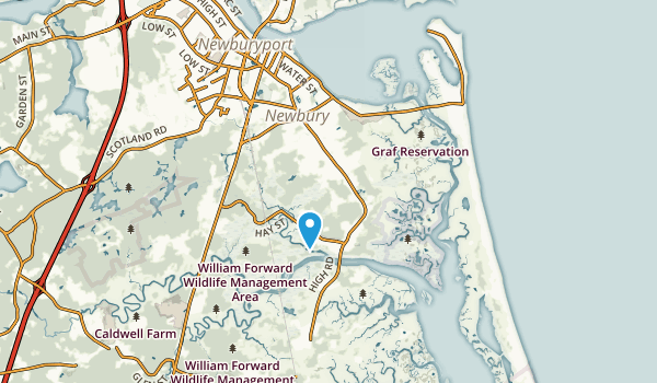Newbury, Massachusetts Map