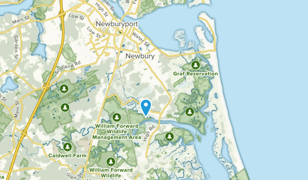 Newbury, Massachusetts Map