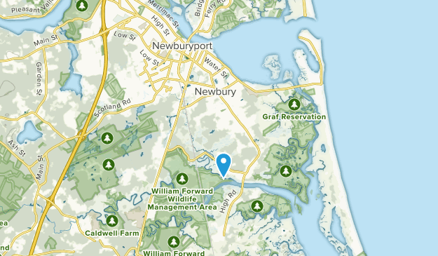 Newbury, Massachusetts Map