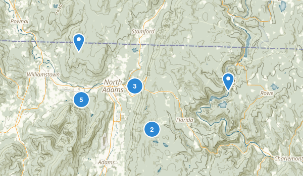 North Adams, Massachusetts Map