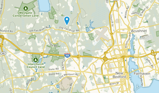North Dartmouth, Massachusetts Map
