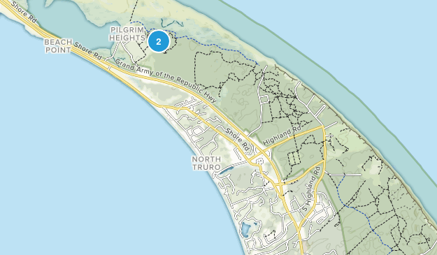 North Truro, Massachusetts Map