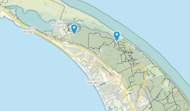 North Truro, Massachusetts Map