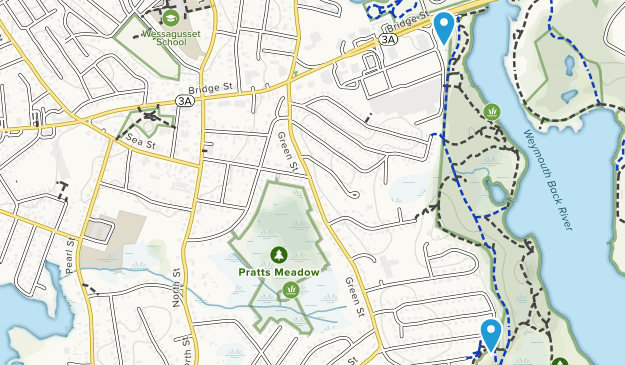 North Weymouth, Massachusetts Map