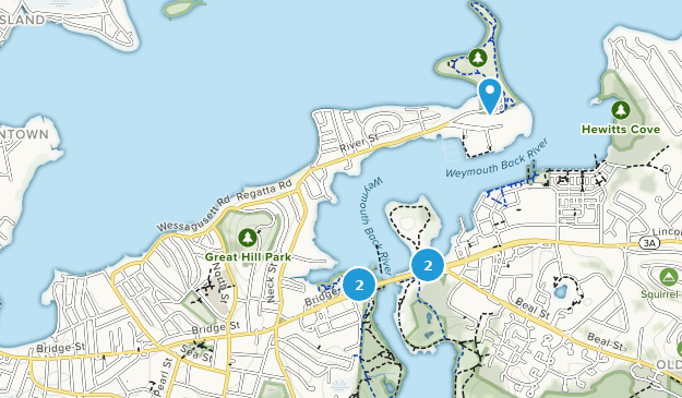 North Weymouth, Massachusetts Map