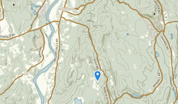 Northfield, Massachusetts Map