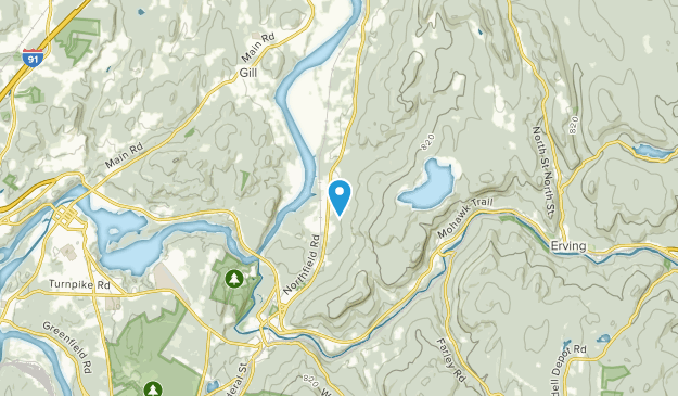 Northfield Farms, Massachusetts Map