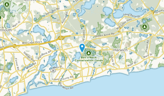 Northwest Harwich, Massachusetts Map