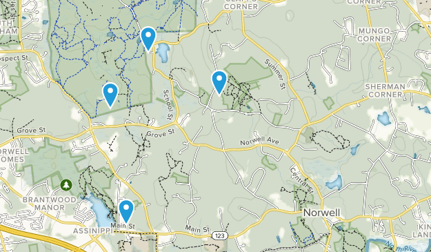 Norwell, Massachusetts Map