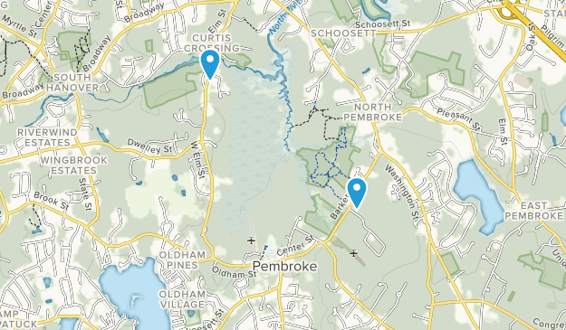 Pembroke, Massachusetts Map