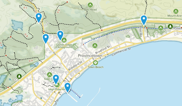 Provincetown, Massachusetts Map