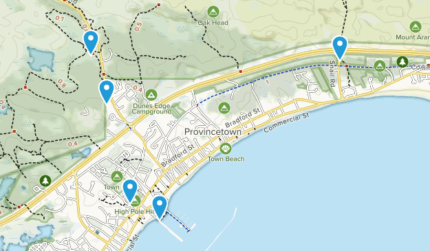 Provincetown, Massachusetts Map