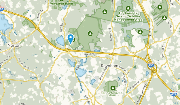 Raynham, Massachusetts Map