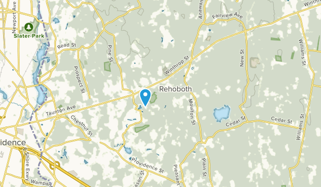 Rehoboth, Massachusetts Map