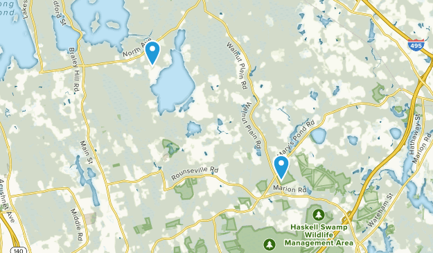 Rochester, Massachusetts Map