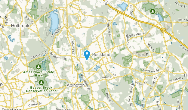 Rockland, Massachusetts Map