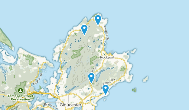 Rockport, Massachusetts Map