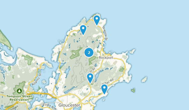 Rockport, Massachusetts Map