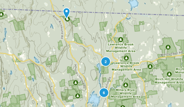 Royalston, Massachusetts Map