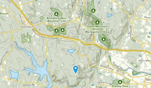 Russell, Massachusetts Map