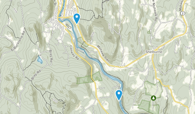 Shelburne Falls, Massachusetts Map