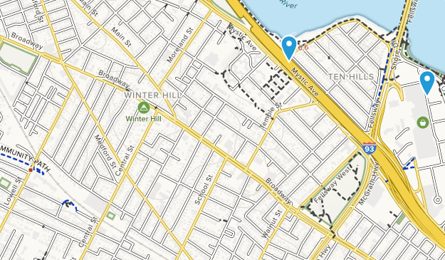 Somerville, Massachusetts Map
