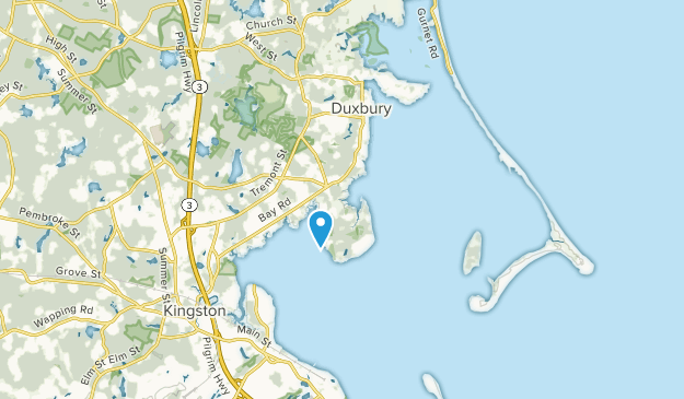 South Duxbury, Massachusetts Map