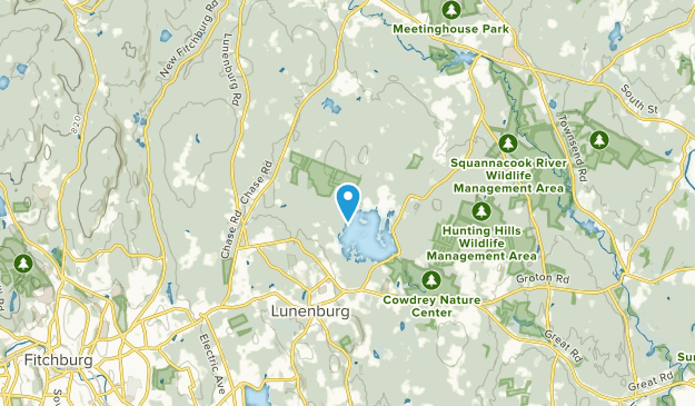 South Row, Massachusetts Map
