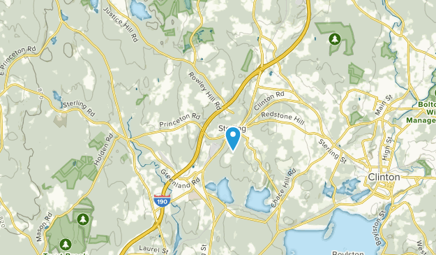 Sterling, Massachusetts Map