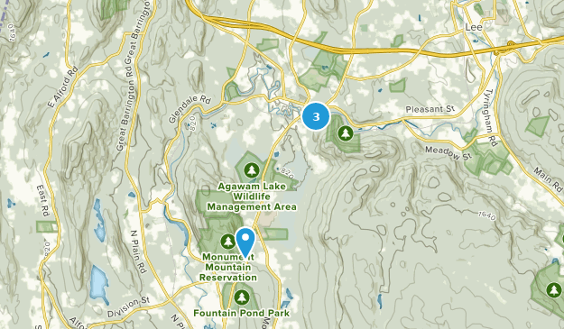 Stockbridge, Massachusetts Map