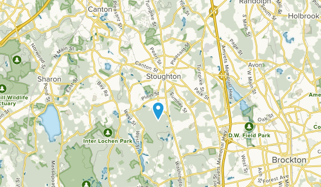 Stoughton, Massachusetts Map