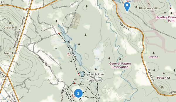 Topsfield, Massachusetts Map
