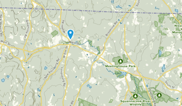 Townsend, Massachusetts Map