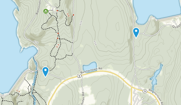 Ware, Massachusetts Map