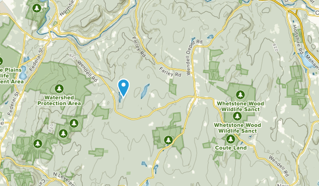 Wendell, Massachusetts Map