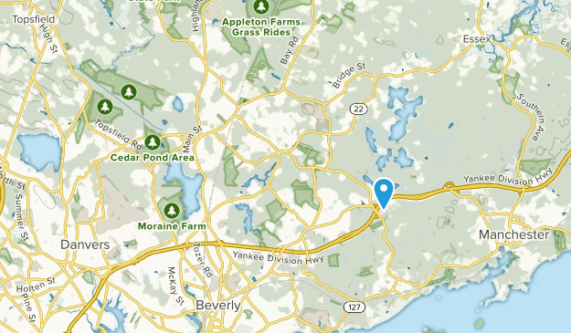 Wenham, Massachusetts Map