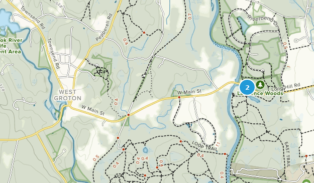 West Groton, Massachusetts Map