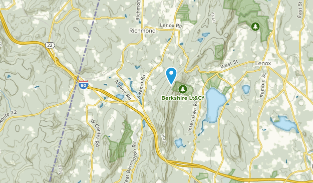 West Stockbridge, Massachusetts Map